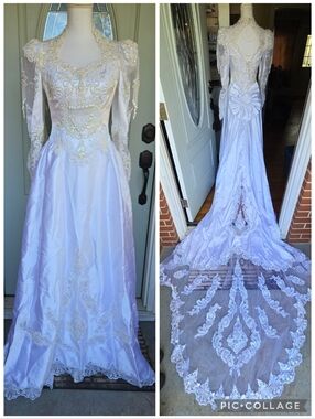 Silverleaf Vintage Wedding Dress